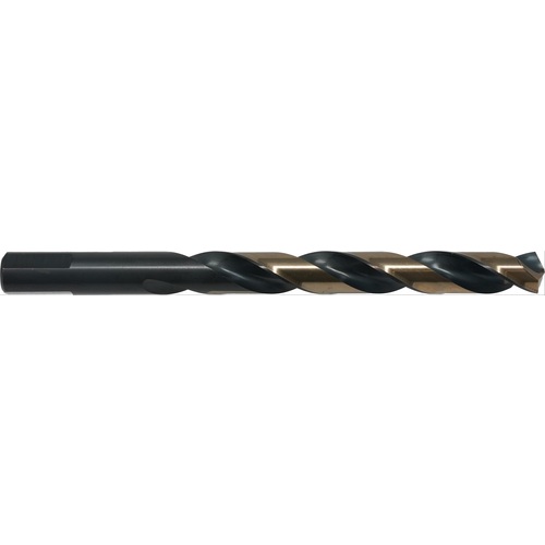 17/64 RHS / RHC HSS 135 Degree Split Point Heavy Duty Jobber Length Drill - Black & Gold