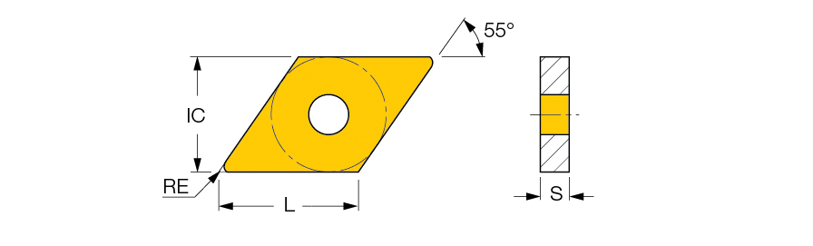 DNMG 331-SF IC530N